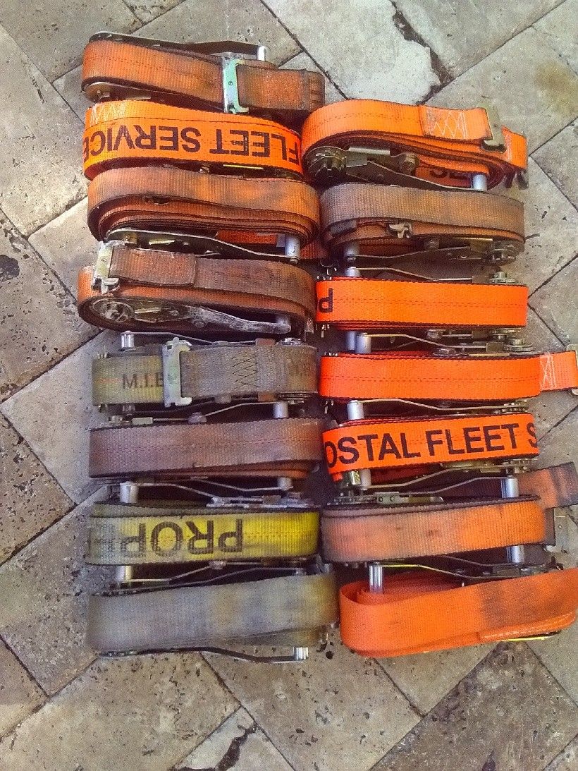 Ratchet straps Vevor and Trek 2 x 15 4400 lbs total 15