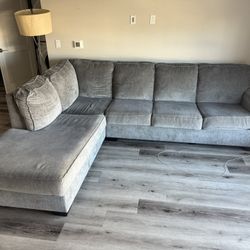 Grey Sectional Couch 
