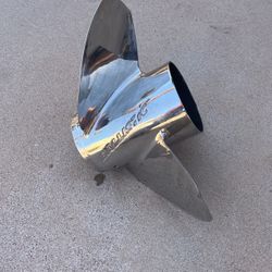 1997   For a 330 HP Mercruiser Allwood Ballistic   14 3/8” diameter   21” pitch