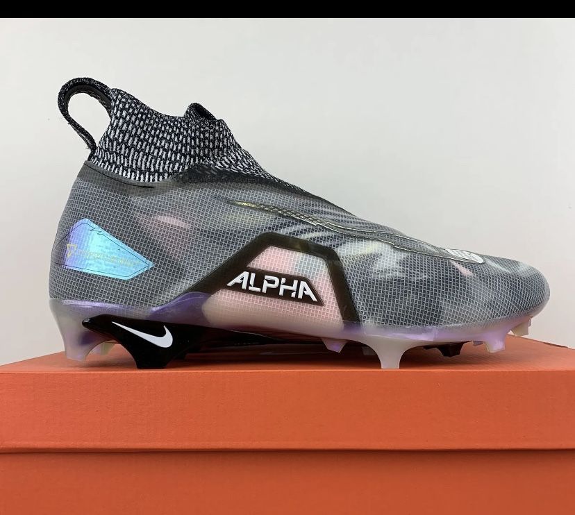 Nike Alpha Menace Elite 3 RW Football Cleats Wolf Grey  display picture 2
