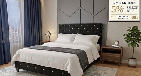 New king size bed with mattress