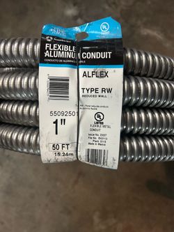 1” Aluminum Flexible Metallic Conduit