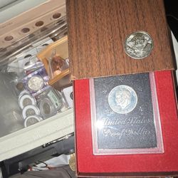 1971-S Eisenhower Dollar 40% Silver Proof