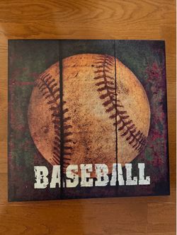 Kids Playroom / Nursery Sports Wall Art Set (4pc)