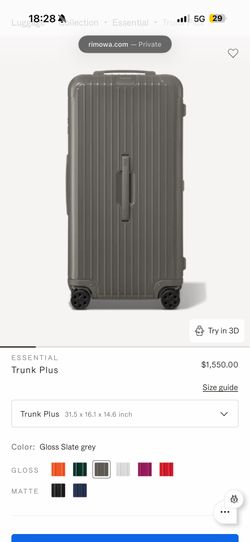 Rimowa Essential Trunk Plus