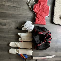 Sparring Gear And Bag