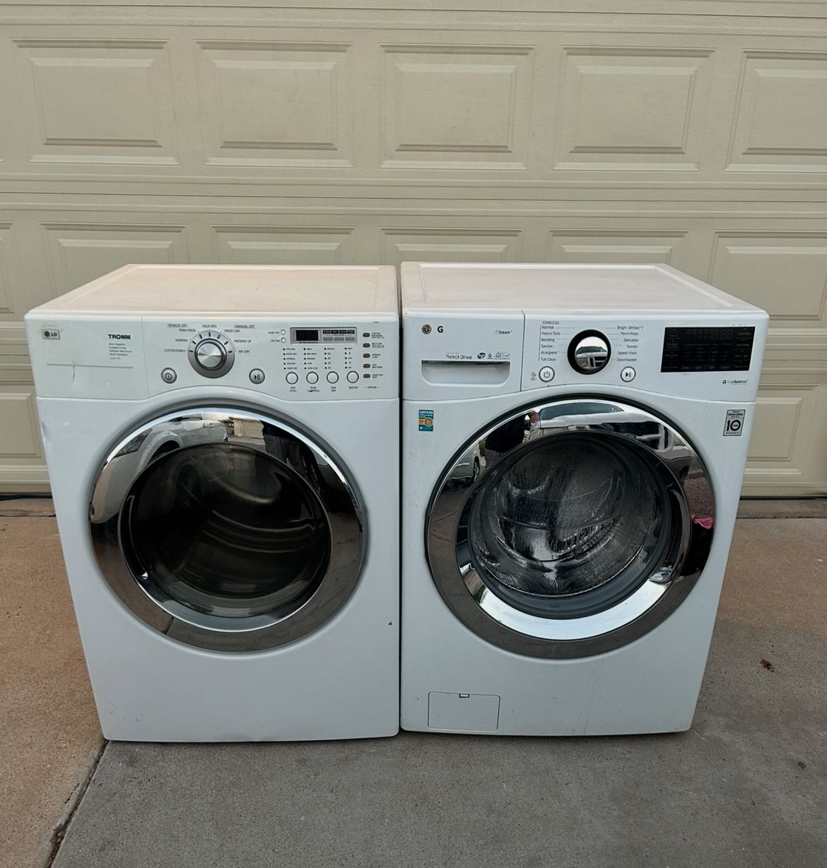 Washer and Dryer