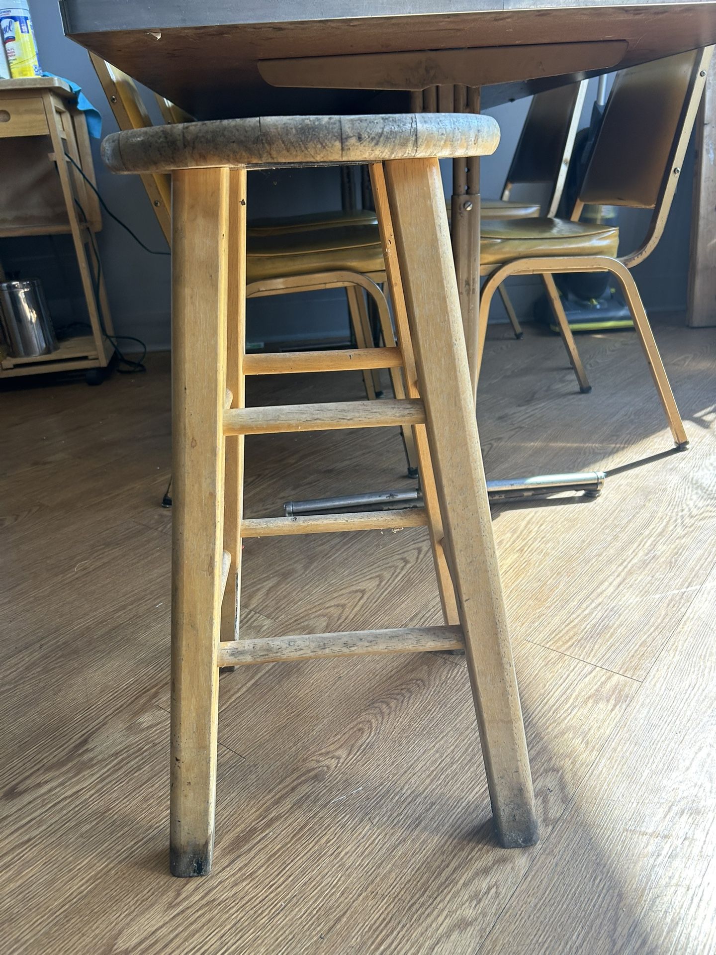 Wooden Bar Stool