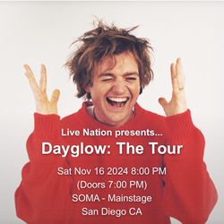 Dayglow Concert Tickets VIP Package 