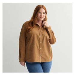 New (no Tag) Corduroy Button Down Shirt