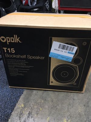 Polk Audio T15 Bookshelf Speakers For Sale In Huntington Beach