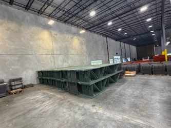 Industrial teardrop, Pallet Racks Shelving beams Upright, Wire Deck