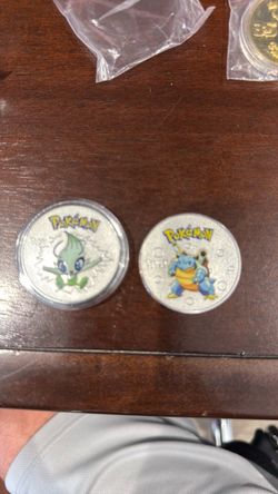 Pokémon collector coins