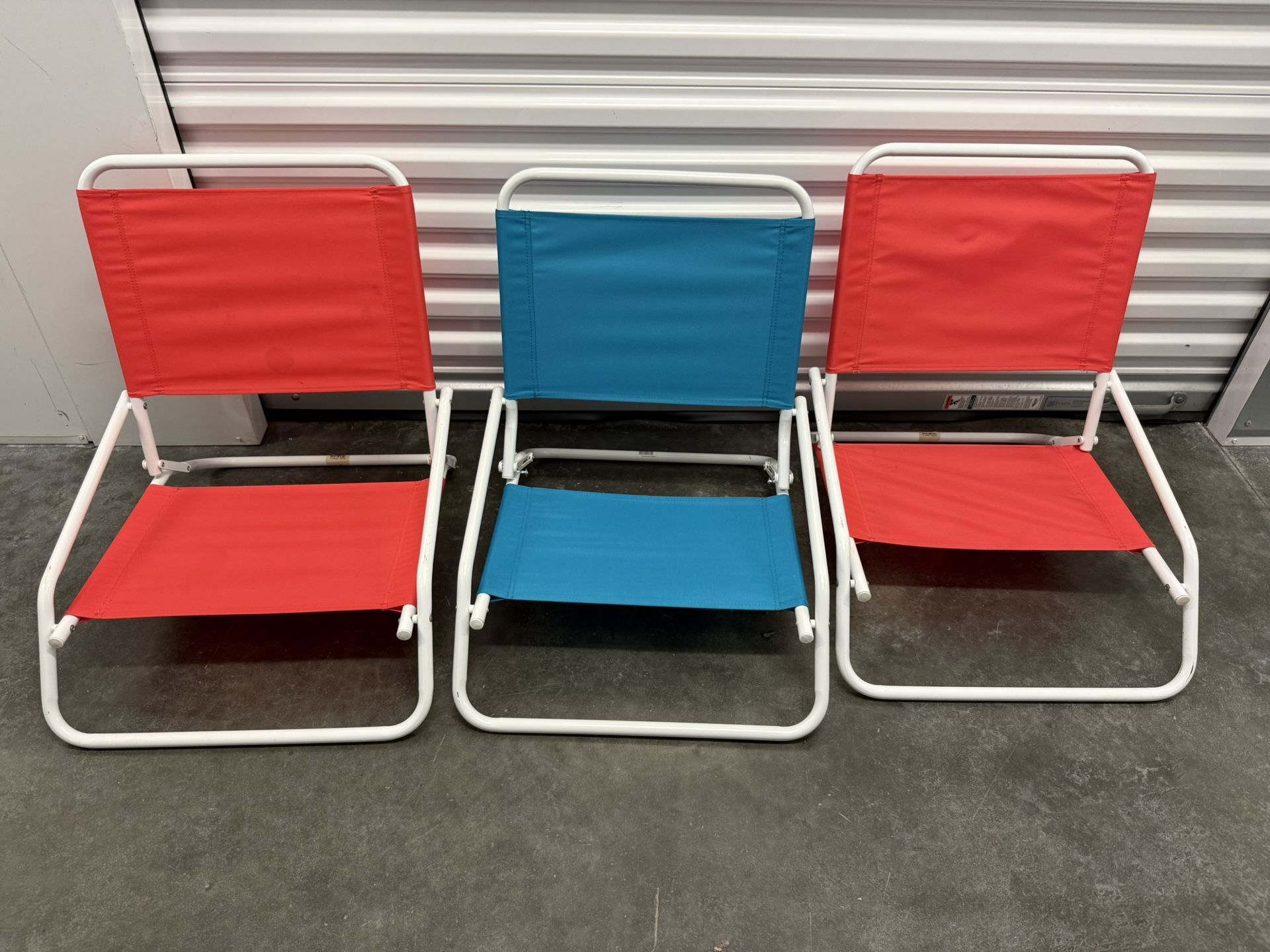 3 Beach Chairs