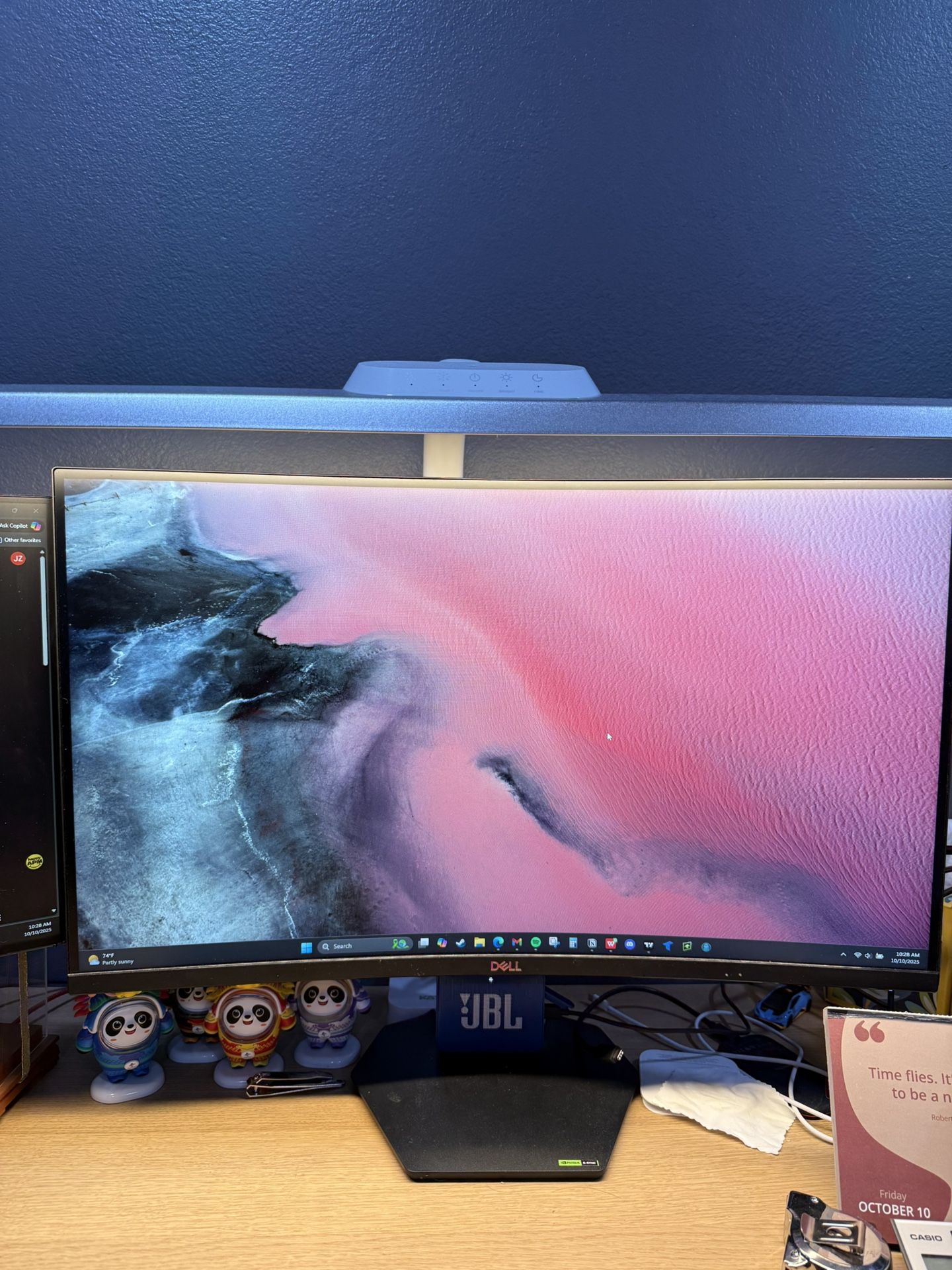 Dell - S2721HGF 27" LED Curved FHD FreeSync and G-SYNC Gaming Monitor (DisplayPort, HDMI)