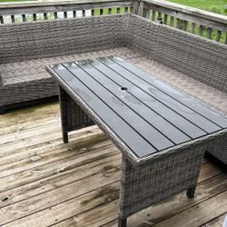 Free Patio Sectional & Table 