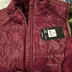 Womens Size Small 4-6  Eggplant Quilted Puffer Vest by avia