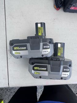 Ryobi 18V 6.0 HP Battery