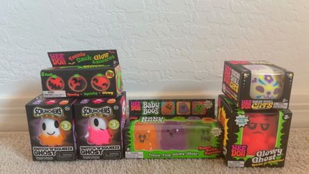 Needoh Halloween Squishy Squeeezy Toys             RMS Crazy Fun Dumplings