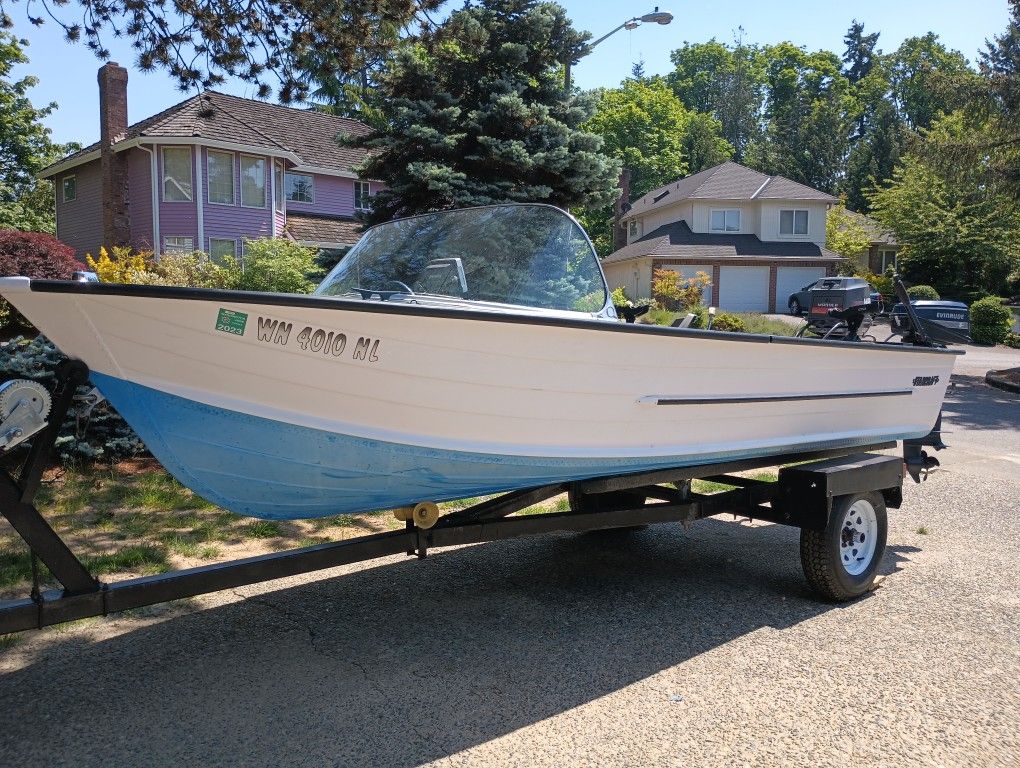 16ft STARCRAFT aluminum With 40hp Mariner
