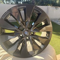 OE Subaru Onyx wheels