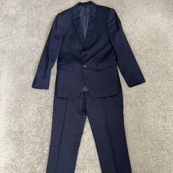 Navy Blue Slim Fit Suit Set, Banana Republic