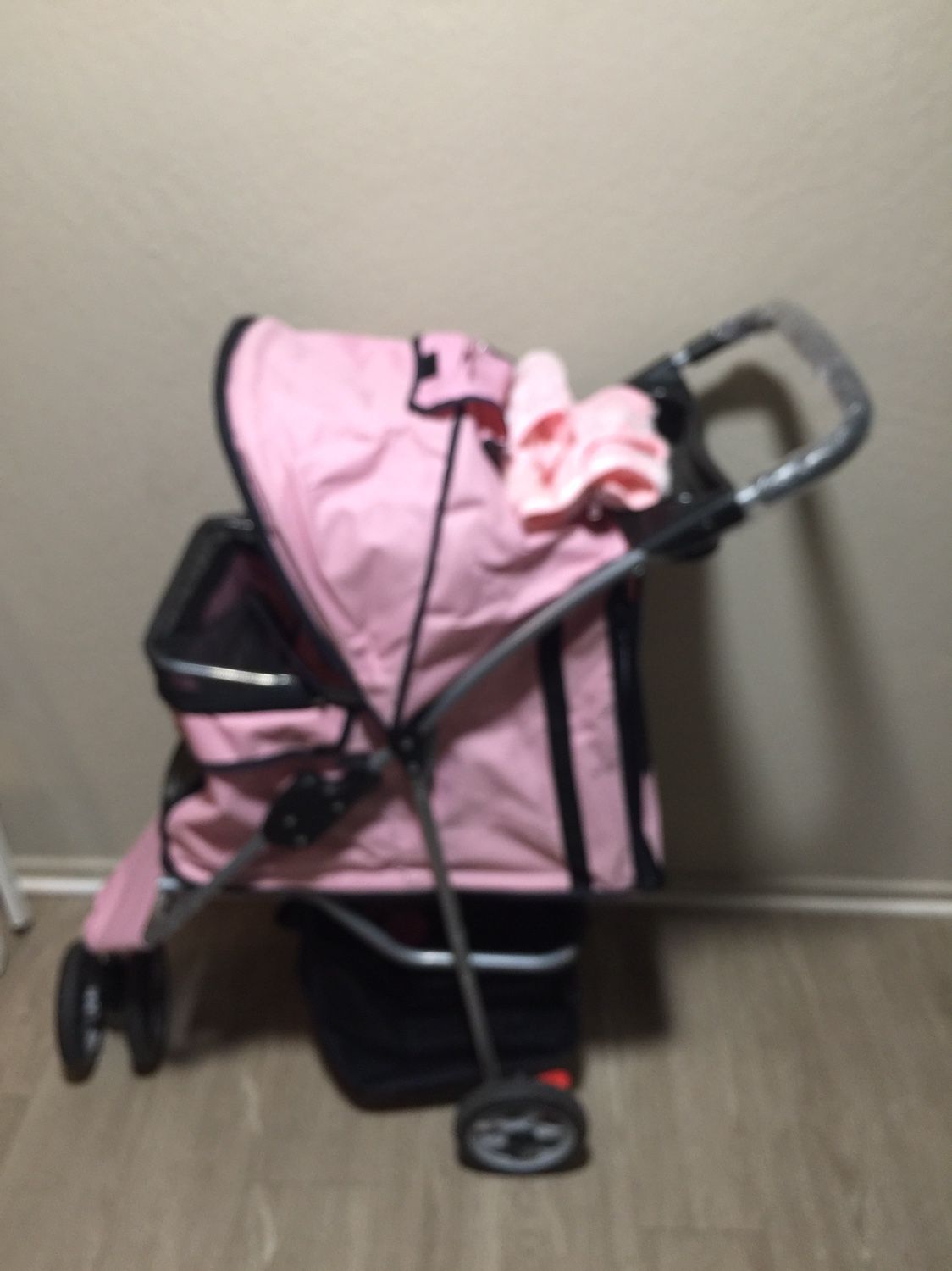 Pink Dog stroller
