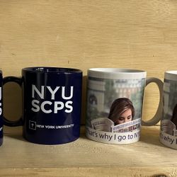 NYU Coffee Mugs (4) 