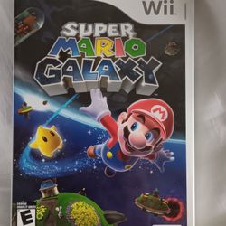 Nintendo Wii Super Mario Galaxy  Tested Cib 
