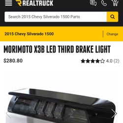 MORIMOTO X3B LED THIRD BRAKE LIGHT 2015 Chevy Or GMC SIERRA 