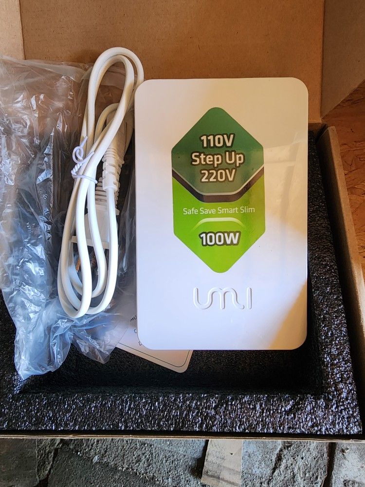 UMI Power ST-100 AC 110V to 220V Step Up Transformer New