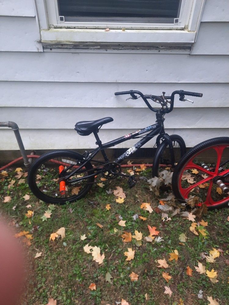 A Black Mongoose  Bicycle 