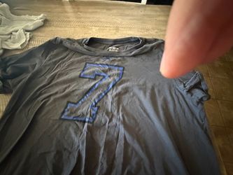 Nike Gray Number 7 Graphic T-Shirt