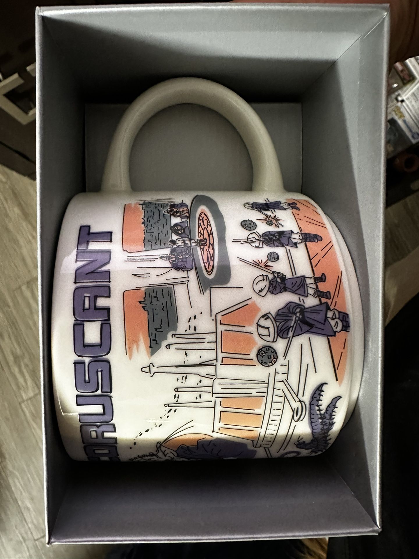 Coruscant Disney mug 