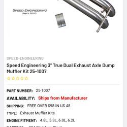 Speed Engineering Exhaust