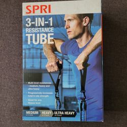 SPRI 3-in-1 Resistance Tube