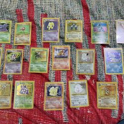 Vintage Pokemon Cards