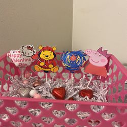 Valentines Custom Lollipop Card Holders