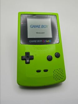 Gameboy Color Lime Green