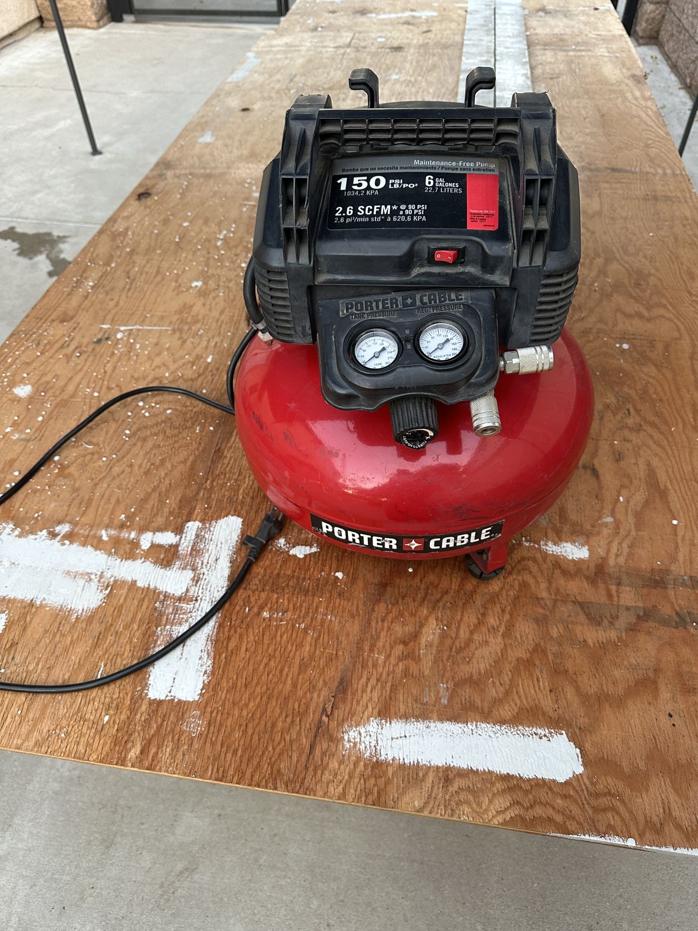 Porter cable Air Compressor 