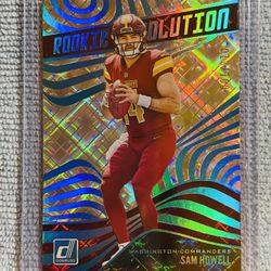 Sam Howell 2022 Panini Donruss Rookie Revolution Cosmic /100!
