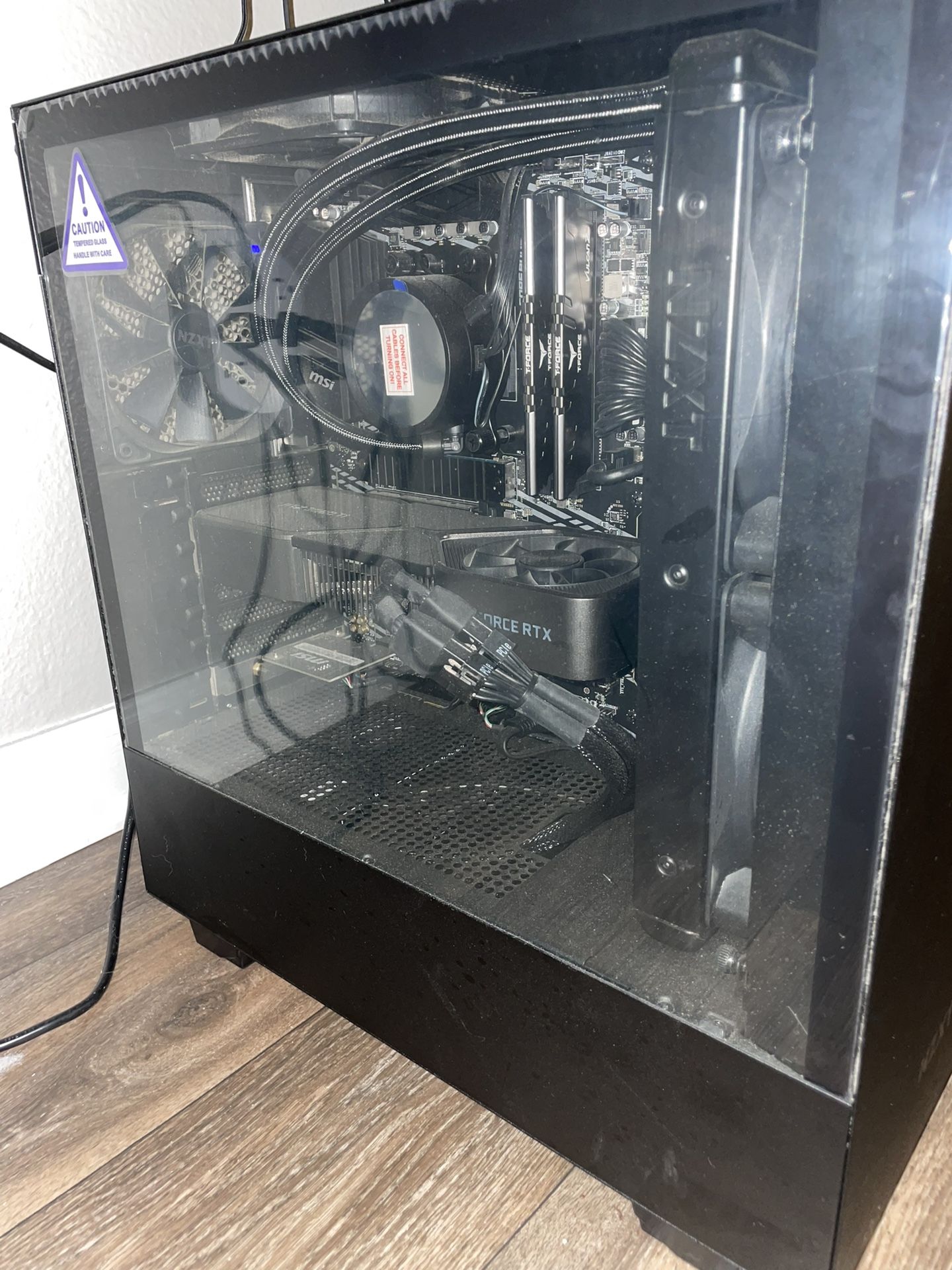 NZXT custom streamer pc