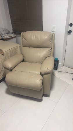 Beige Recliner Chair