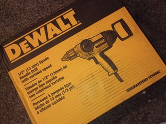 DeWalt Spade handle drill