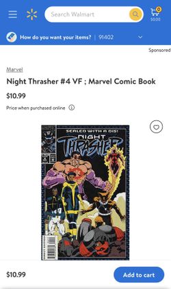 NIGHT THRASHER MARVEL COMICS
