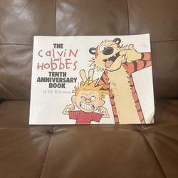 Calvin and Hobbes - TENTH ANNIVERSARY BOOK - by Bill Watterson 