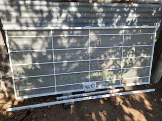 Metal security door