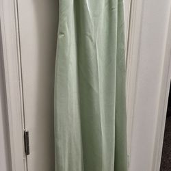 Formal Light Green Evening Gown