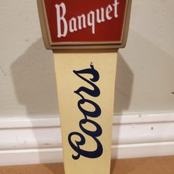 8" COORS BANQUET TAP HANDLE 