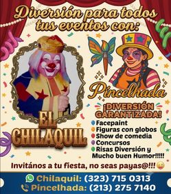 Facepaint clown